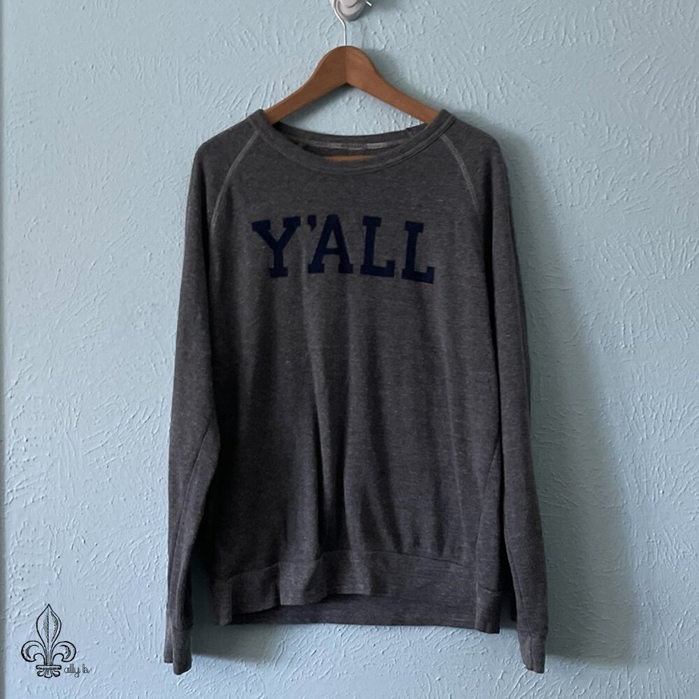 🍗Fleurty Girl Y'all Sweatshirt🍗